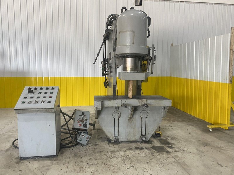 300 TON PACIFIC MODEL #300PF PRESSFORMER HYDRAULIC C-FRAME PRESS, 12" STROKE: STOCK #16260
