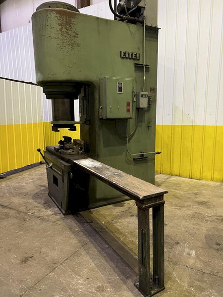 250 TON EITEL MODEL #RP250 HYDRAULIC C-FRAME STRAIGHTENING PRESS: STOCK #18267