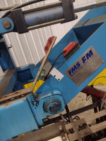 FMS (FREEDOM MILL SYSTEMS) MODEL HSW-130 HYDRAULIC COIL HOLD DOWN ARM: YOBRO 24898