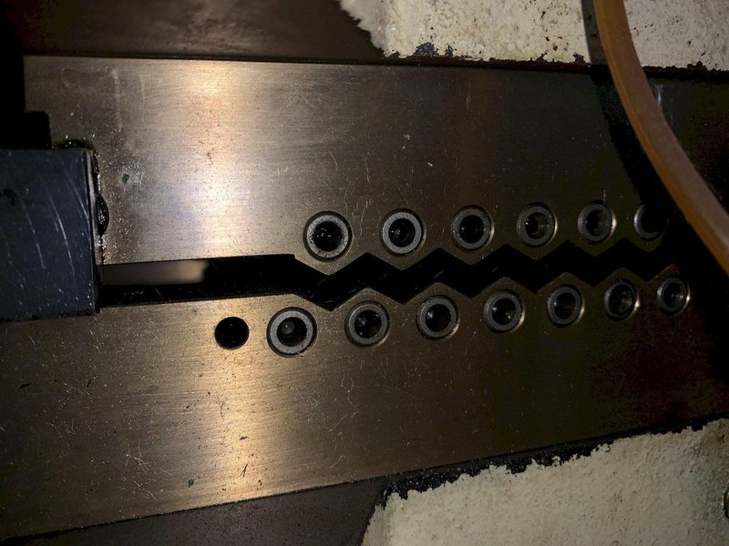 4.7&quot; X .040&quot; BRUDERER MODEL #12120B 19 ROLL PRECISION LEVELER &amp; DOUBLE END UNCOILER: STOCK 13024