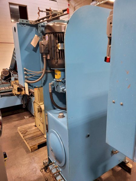 20 Ton MultiPress Model FH-20-20H Floor Type C-Frame Hydraulic Press 21” DL. 12” Stroke. Inching. Dual Palms 1989