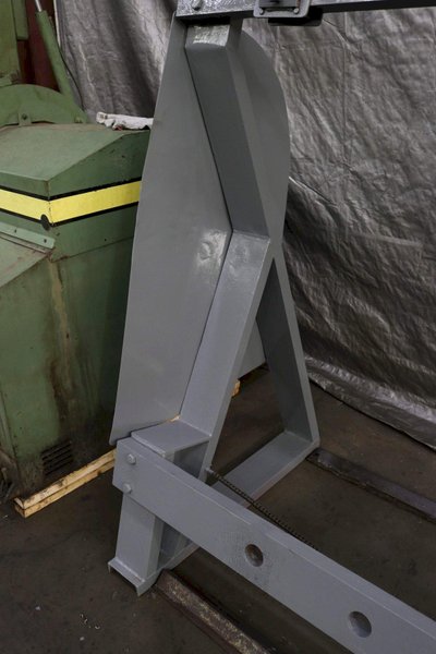 200 TON RODGERS MODEL #1F200-4820X HYDRAULIC WHEEL PRESS: STOCK #71119