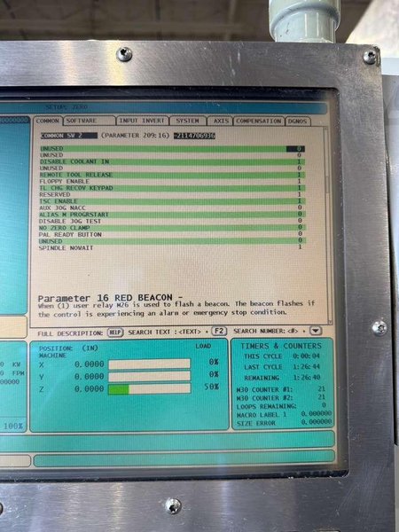 Haas VF-7/40 CNC Vertical Machining Center – 4th Axis Ready Mill