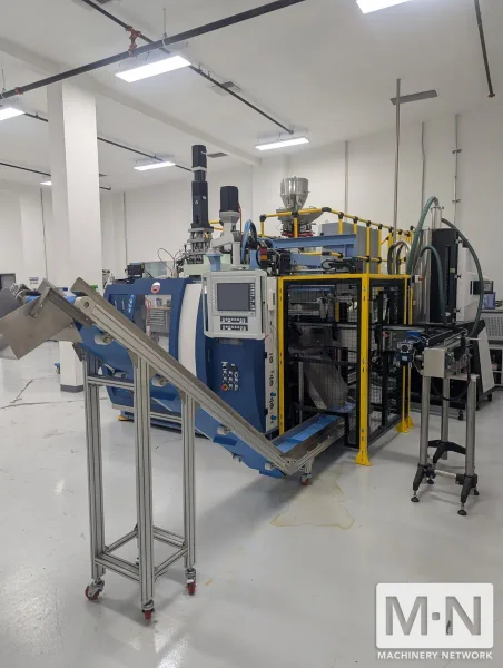 FONG KEE MODEL EHB 65T03SS ELECTRIC EXTRUSION BLOW MOLDING MACHINE MFG 2022