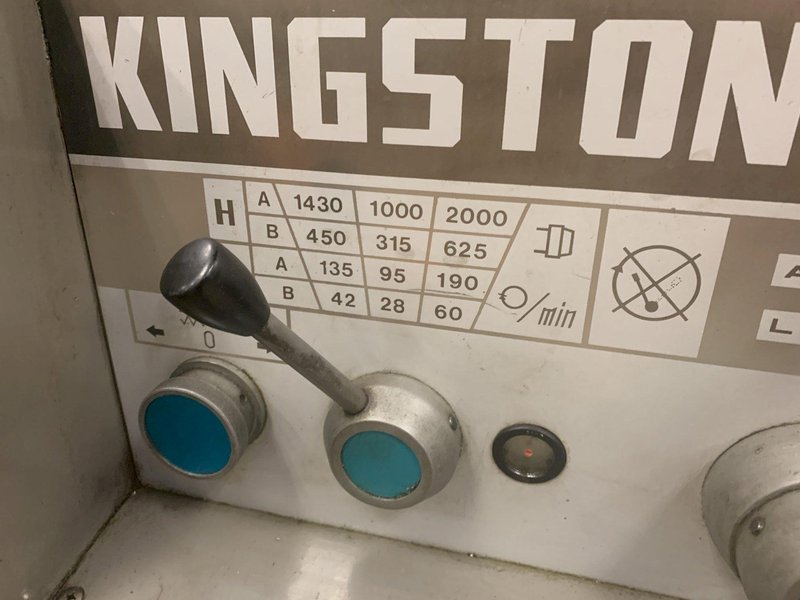 14" x 40" KINGSTON Model HQ1440 Manual Engine Lathe