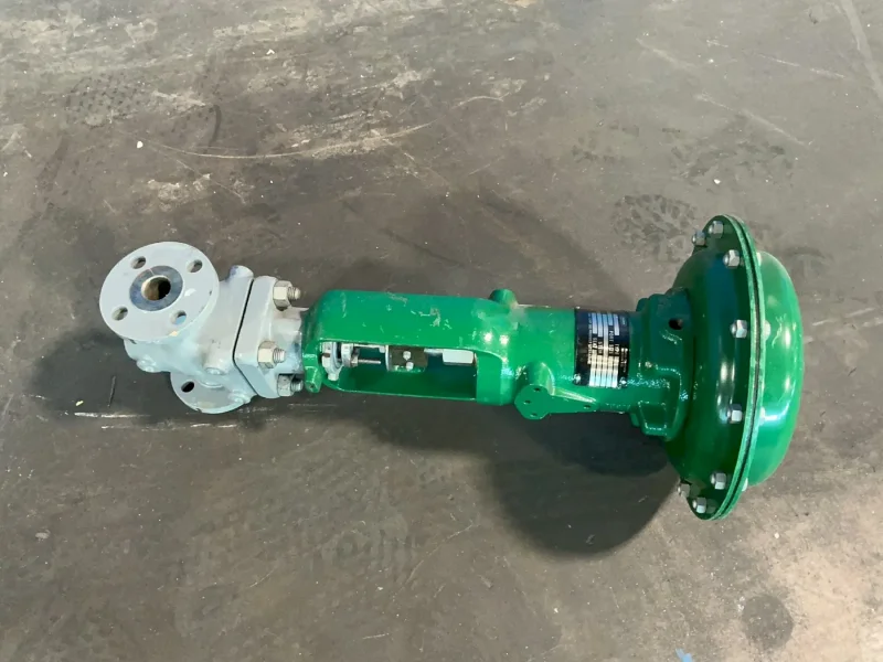 FISHER CONTROLS CL 150/290 psi VALVE WITH ACTUATOR  -  EZ