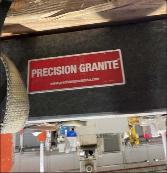 PRECISION GRANITE 45 x 28 x 6 GRANITE INSPECTION BENCH USED