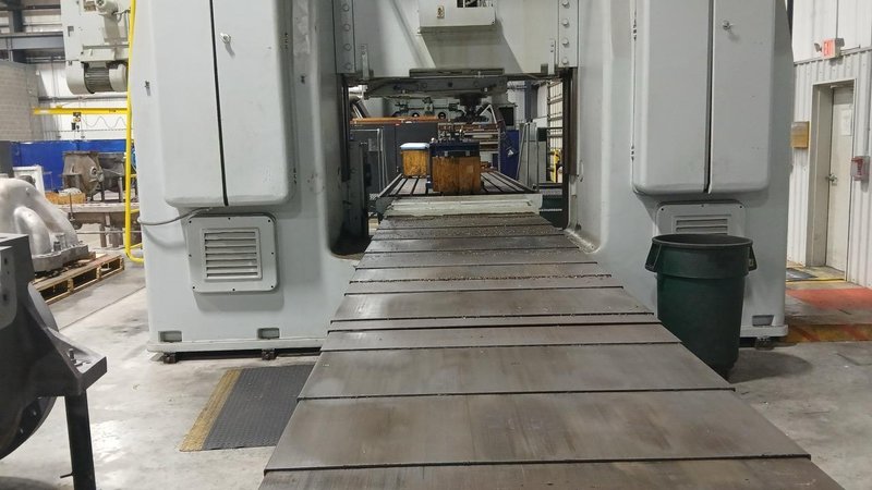 Kollman,  164″ x 59″ Table, MA 64 Planer Type Mill, 1962- Vertical and Horizontal Spindle.
