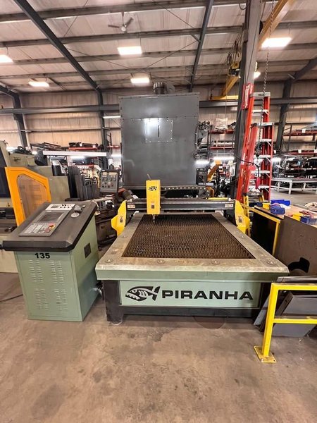 4′ x 4′ Piranha C404 Plasma Table, Hypertherm Powermax 85, 2018