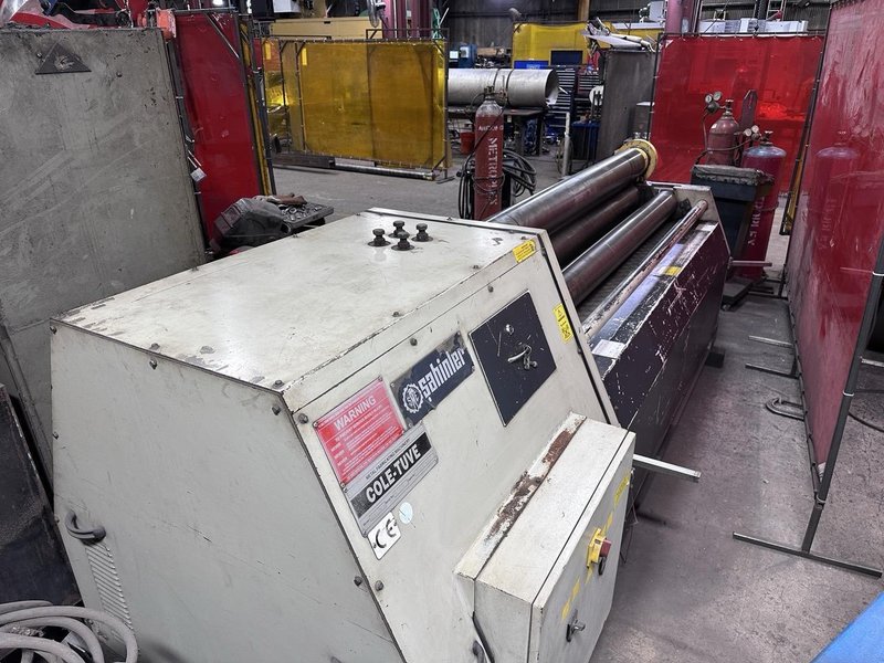 5/16” x 6′ Cole-Tuve 4RHMS 2050-180 Plate Roll, 2013