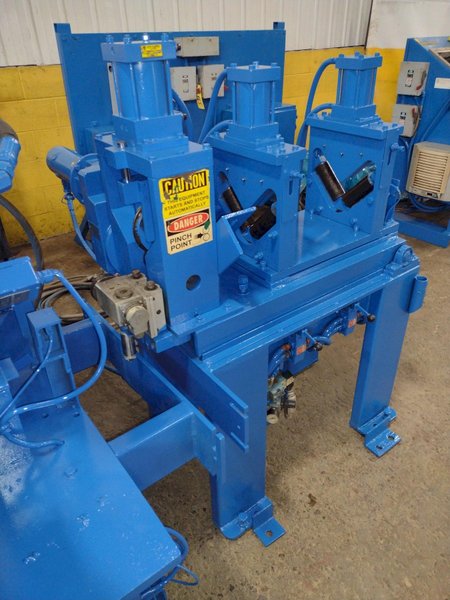 6&quot; x 6&quot; ANGLE - CONTROLLED AUTOMATION FABRILINE AUTOMATIC PUNCH AND SHEAR ANGLE LINE: STOCK #16465