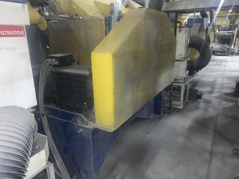 .512&quot; X 12&quot; X 4 STAND DEM WIRE FLATENING ROLLING MILL LINE, YEAR 2017: STOCK #13898