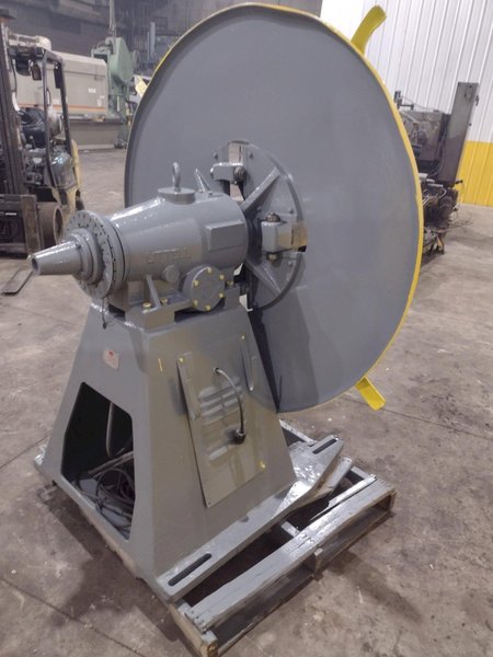 4,000 LBS X 18" LITTELL MODEL #40-18 PULL OFF COIL REEL UNCOILER: YOBRO #25258