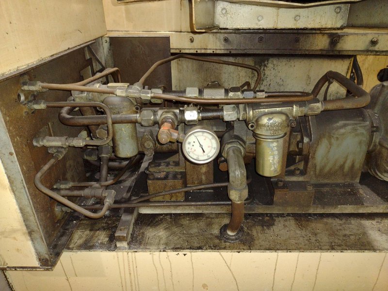 12&quot; x 36&quot; GARDNER MODEL #1236 HYDRAULIC HORIZONTAL SURFACE GRINDER: STOCK #19300