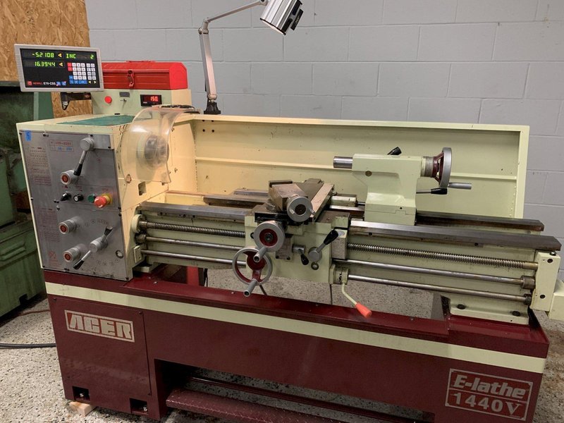 Acer E-Lathe 1440V High Speed "Inverter Drive" Engine Lathe, SN N16050191.