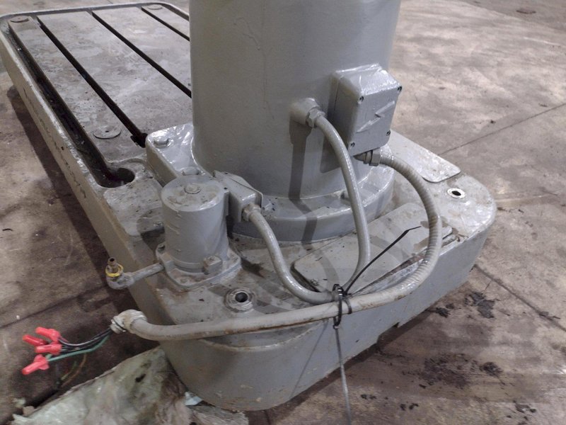 4' X 12" OOYA MODEL #RE-1225H RADIAL DRILL: YOBRO #25981