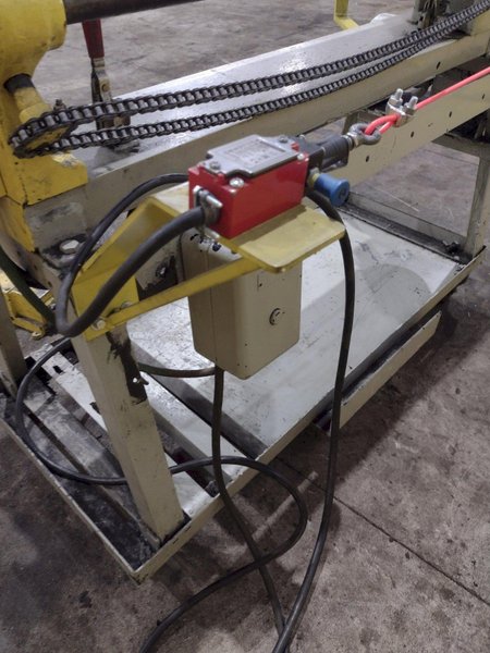 37" PECK, STOW &amp; WILCOX MODEL #416E MOTORIZED PLATE BENDING ROLL: YOBRO #25702