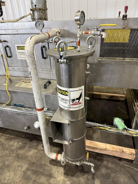 24" W X 10" H MIDBROOK MODEL #CYCLONE W/R/B0 STAINLESS STEEL BELT STYLE PARTS WASHER 2011: YOBRO #24811