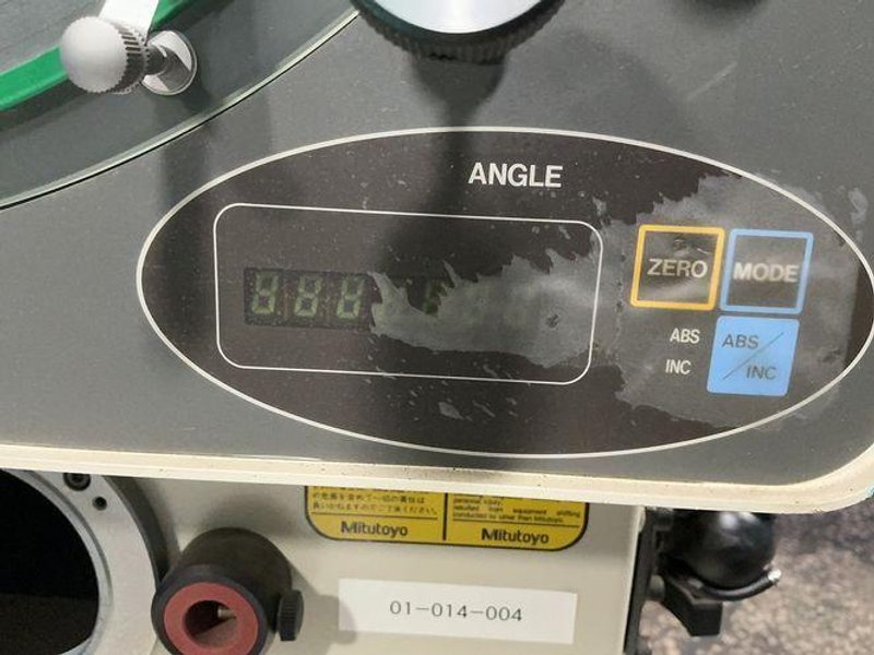 Mitutoyo 13” Diameter Optical Comparator - Ph-3500