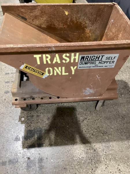 WRIGHT SELF DUMPING HOPPER USED