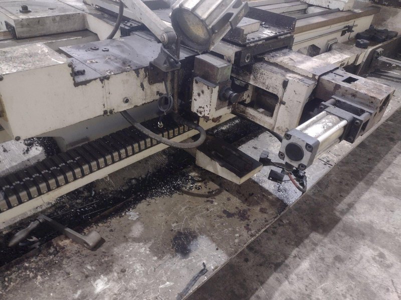 40" X 120" WILLIS MODEL #PA4010030 HOLLOW SPINDLE ENGINE LATHE, 10" HOLE, MAMMOTH SERIES, NEW 2009: STOCK #22267