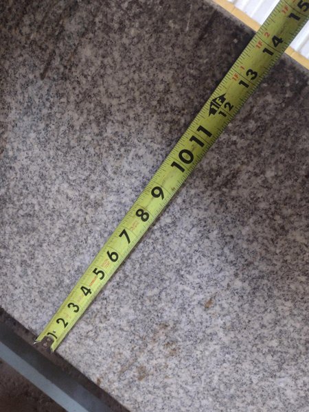 8&#039; X 4&#039; X 14&quot; CHALLENGE PRECISION LAYOUT INSPECTION GRANITE TABLE: STOCK #23796