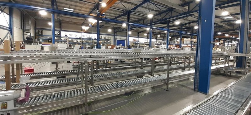 Pattyn Case Packing &amp; Palletizing Line – 2022 – Includes Inserter, Filler, Closer &amp; Conveyors