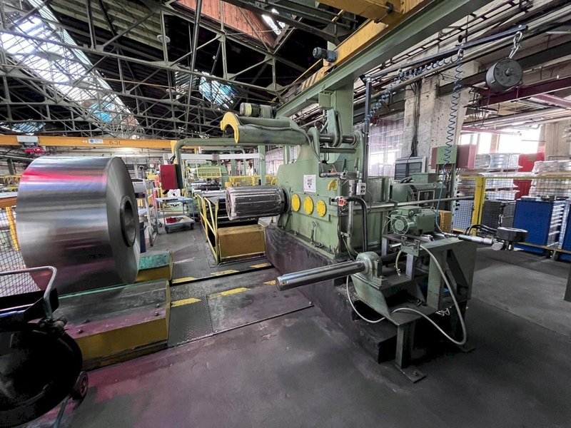 TILGERT - BURGHART &amp; SCHMIDT 650MM, DOUBLE PIT, PRECISION SLITTING LINE