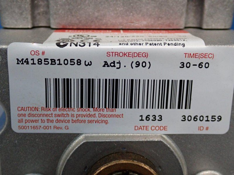 HONEYWALL MODUTROL IV MOTOR   -  M4185B1058