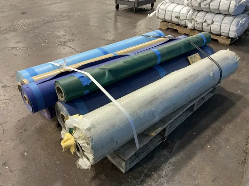VINYL COATED POLYESTER FABRIC