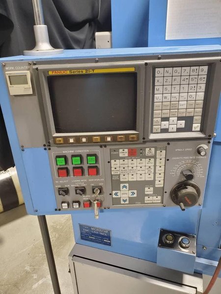 Takahashi Microstar TNC-L02-NCL CNC Gantry Lathe, 1999