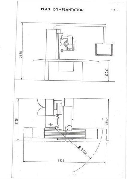 Gambin Alcera - X: 1565 - Y: 725 - Z: 600mm CNC