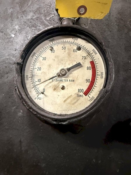75 TON WILSON 97F H-FRAME PRESS. STOCK # 0544426