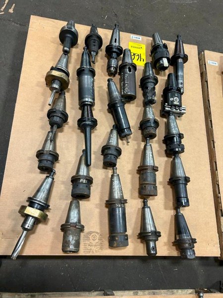 275 CAT 50 TAPER MILLING TOOLS &amp; TOOL HOLDERS: STOCK #22998