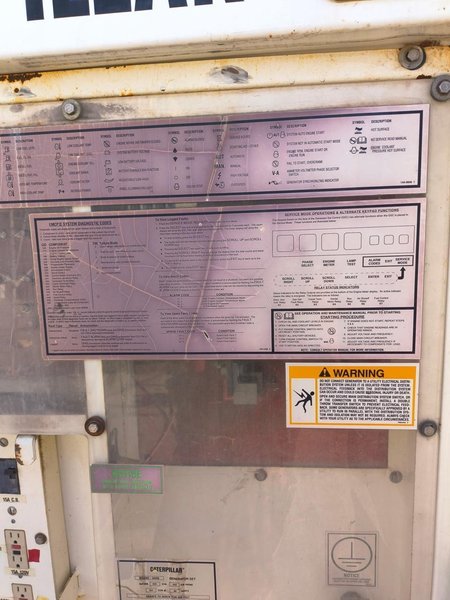 Cat XQ350 400 kVA Mobile Generator, 2001