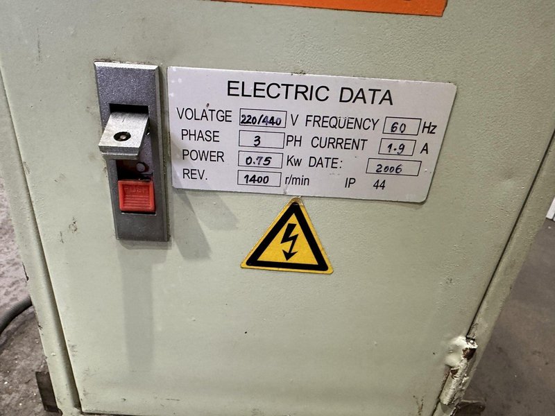 50" X 16 GAUGE EASTERN INITIAL PINCH PLATE BENDING ROLLS: STOCK #77666