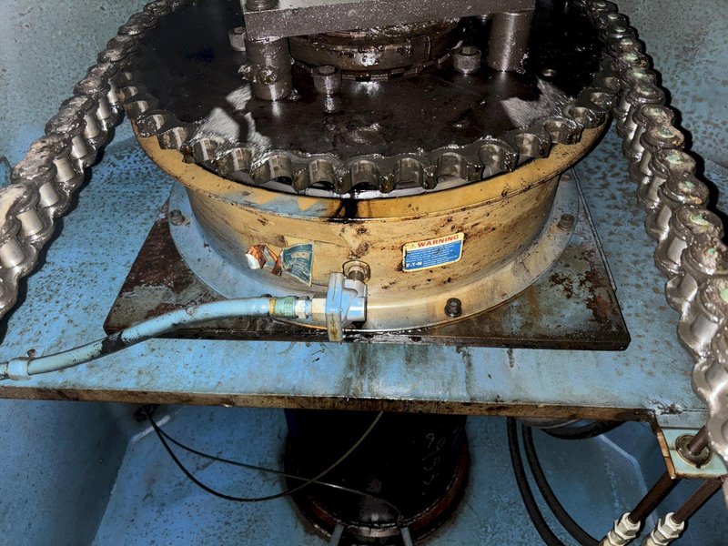 30,000 LB X 60&quot; SESCO MODEL #55-523 MOTORIZED COIL REEL UNCOILER W/ COIL CAR: STOCK #21952