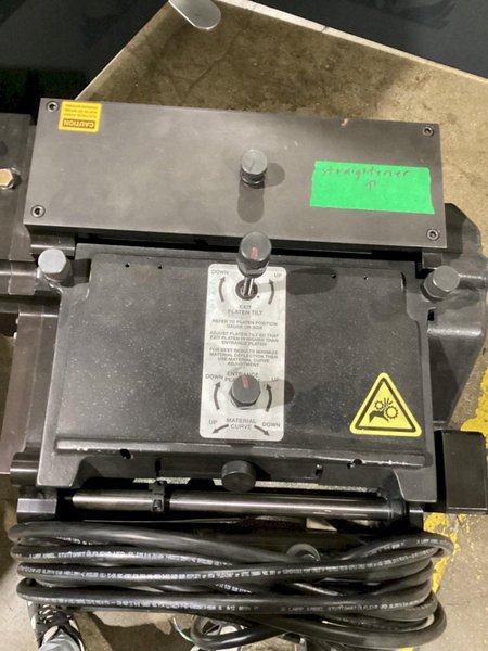 RAPID AIR SBX12 0.004″ – 0.060″ Sheet and Strip Straightener USED
