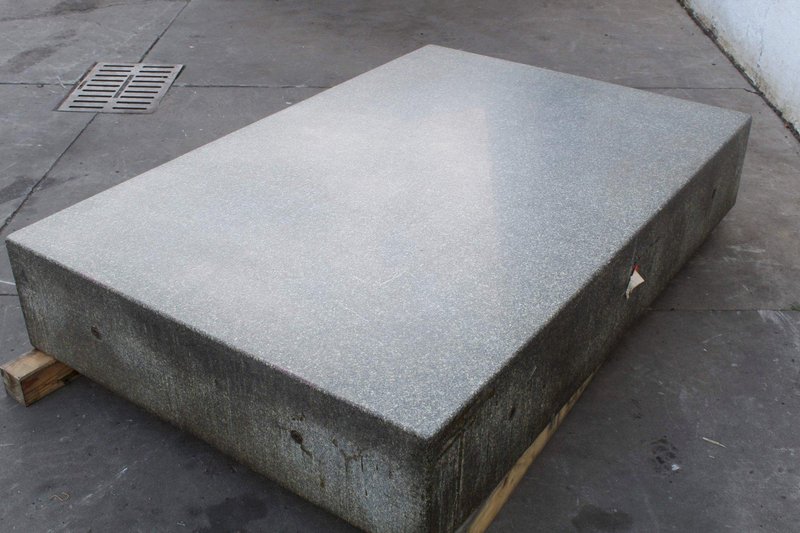 4&#039; X 6&#039; X 12-1/2 GRANITE SURFACE PLATE: STOCK #72286