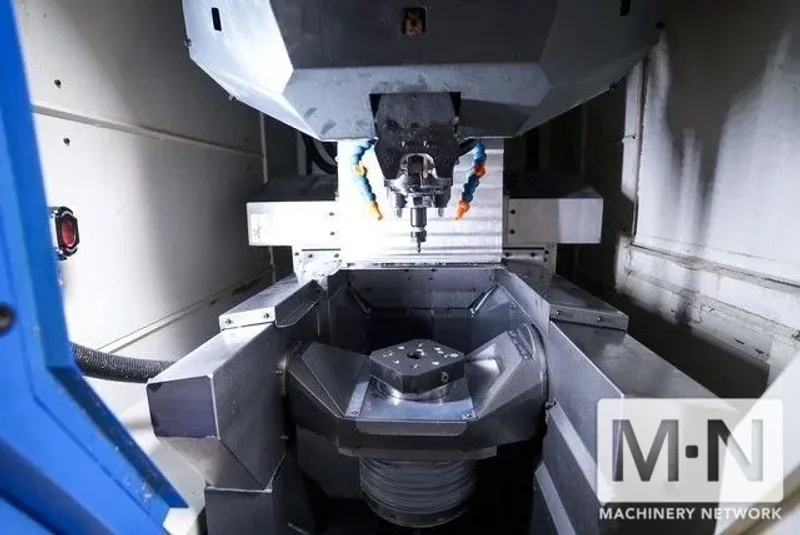 Brother Speedio M140X1 CNC 5- Axis Vertical Machining Center with turning