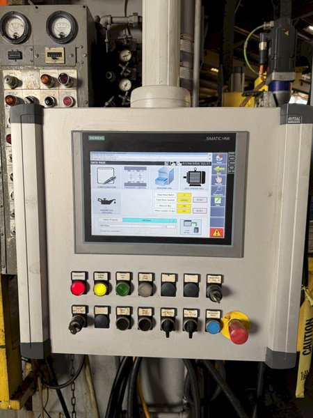 800 TON MINSTER E2-800-108-60 HEAVI-STAMPER STRAIGHT SIDE DOUBLE CRANK PRESS. STOCK #0430926