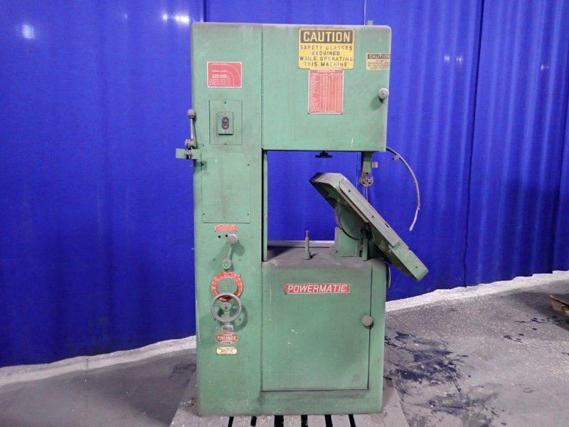 POWERMATIC 19 1/2" VERTICAL BAND SAW  -  87