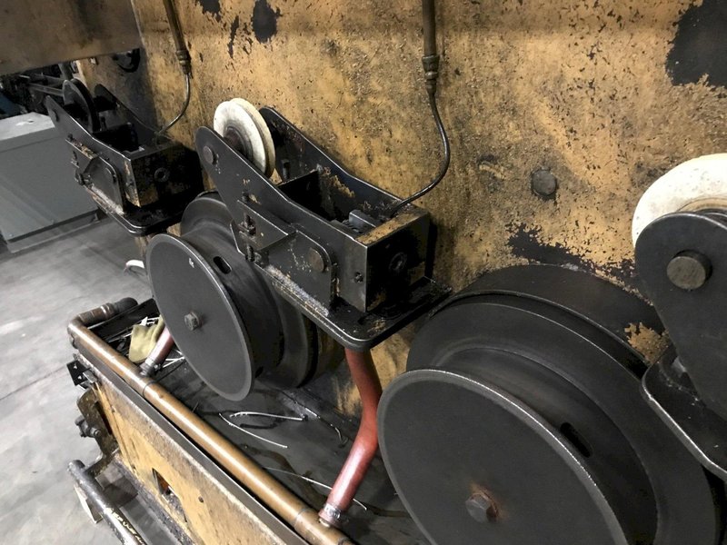 4 BLOCK MACBEE 13&quot; DIAMETER BLOCKS, 3 HP, WIRE DRAWING MACHINE Stock # 14193