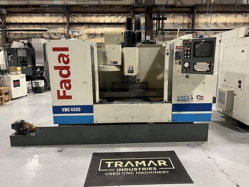 Fadal VMC-4020 Used Vertical Machining Center For Sale - 2001