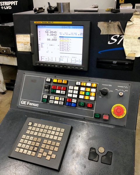 LVD Strippit ST Plus-1225, 22 Ton Turret Punch