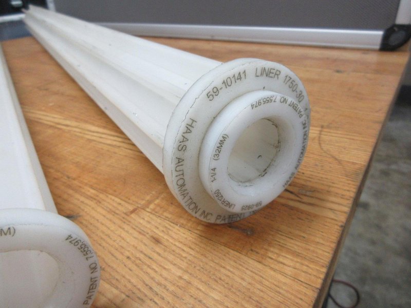 Haas ST-30 Spindle Liners 3" x 1-3/4" x 42"L , with Reducing Sleeves