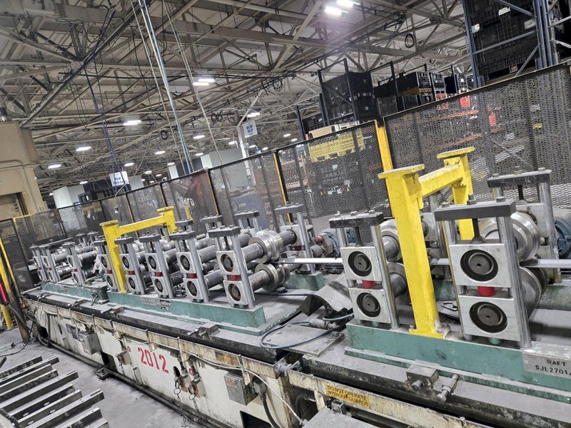 20 STAND X 2.5" METFORM RAFTED ROLLFORMER: YOBRO #24923