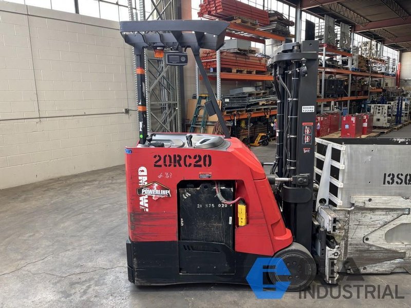 2020 - 3,500 LB. RAYMOND MODEL 425-C35TT STAND-UP ELECTRIC FORKLIFT