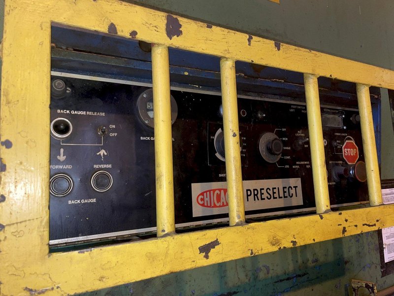 16' X 5/8" CHICAGO DREIS &amp; KRUMP AUTO-SELECT HYDRAULIC SHEAR: STOCK #15862