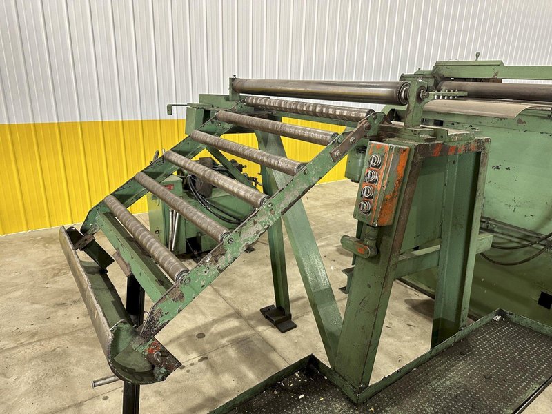 48&quot; AUTOMATIC FEED EDGE GUIDE, PINCH ROLL &amp; EDGE SLITTER TRIMMER: STOCK 19765